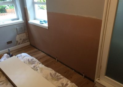 Final skim applied